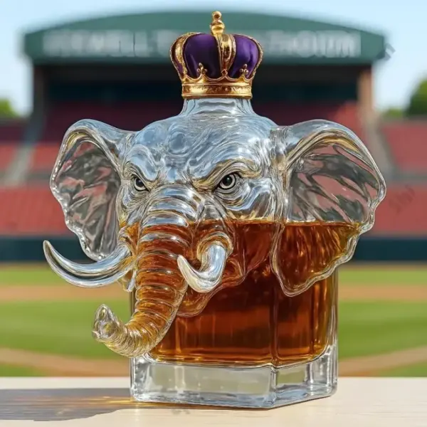 University Of Alabama Crown Royal Whiskey Bottle - Lukalula.com 