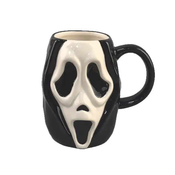 Halloween Atmosphere Funny Face Ceramic Cup - Lukalula.com 