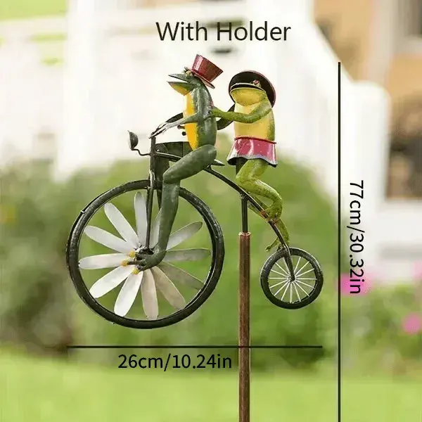 Vintage Bicycle Metal Wind Spinner-Garden - Lukalula.com 