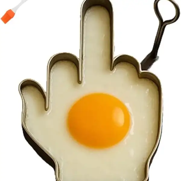 Funny Middle Finger Egg Mold - Lukalula.com 