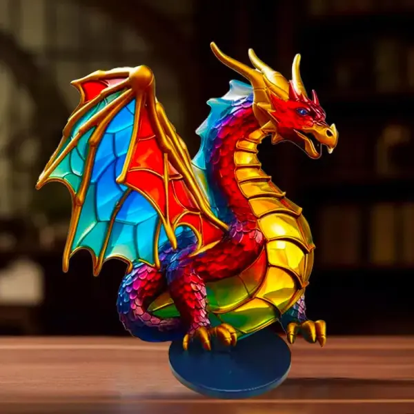 Colored Animal Sitting Desktop Ornaments - Lukalula.com 