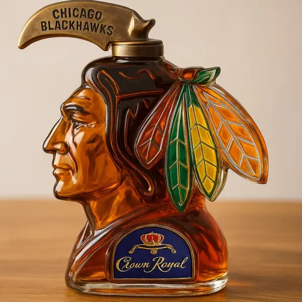 Chicago Blackhawks Limited Collector Bottle - Lukalula.com 