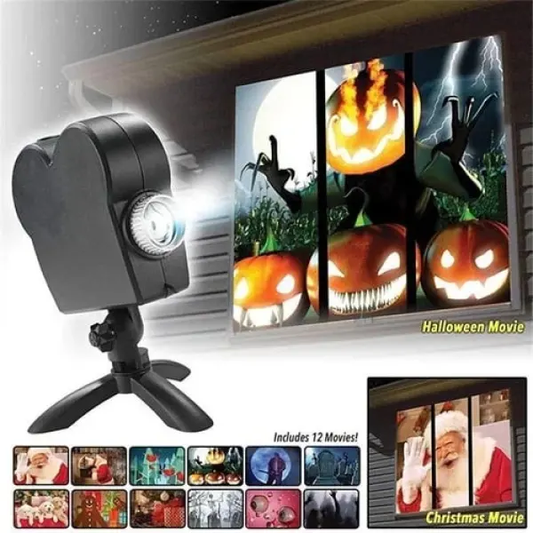 Halloween Holographic Projection - Lukalula.com 