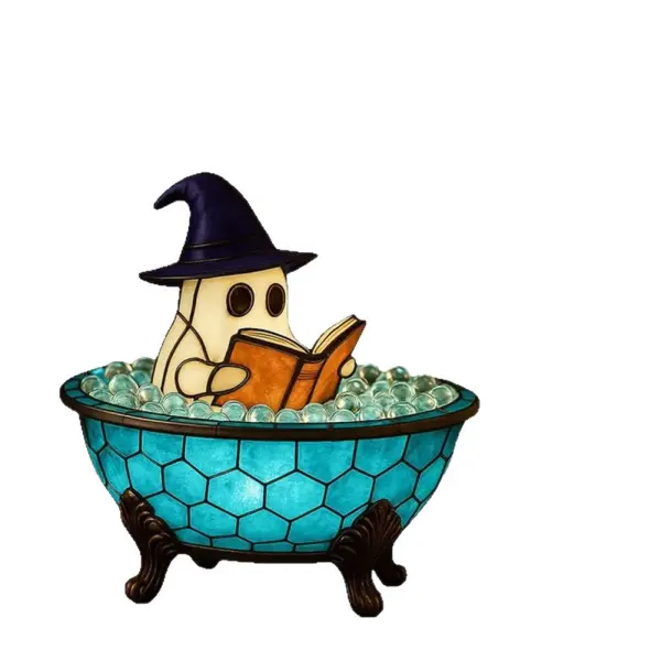 👻Ghost Bubble Bath Lamp - Lukalula.com 