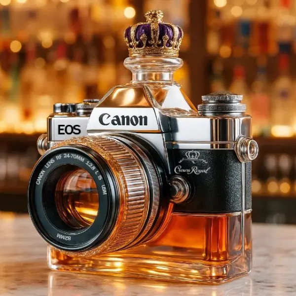 Camera Limited Edition Whiskey Bottle - Lukalula.com 