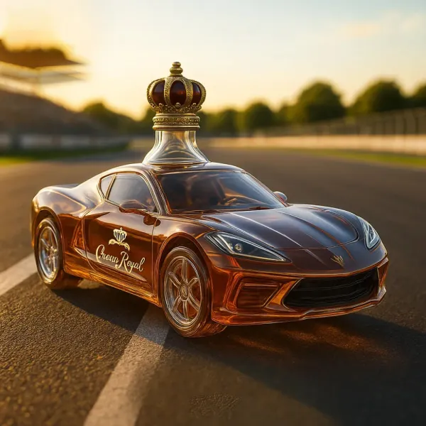 Chevrolet Corvette C8 Whiskey Bottle - Lukalula.com 