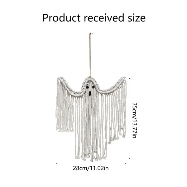 2pcs Halloweenparty Macrame Wall Hangings Witchy Spooky Home - Lukalula.com 
