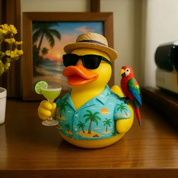 Jimmy Buffett Memorial Duck - Lukalula.com 