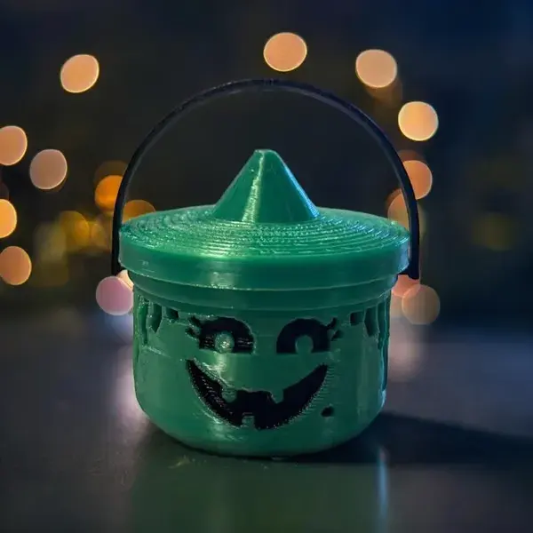Spooky Mini Boo Bucket Figurines - Lukalula.com 