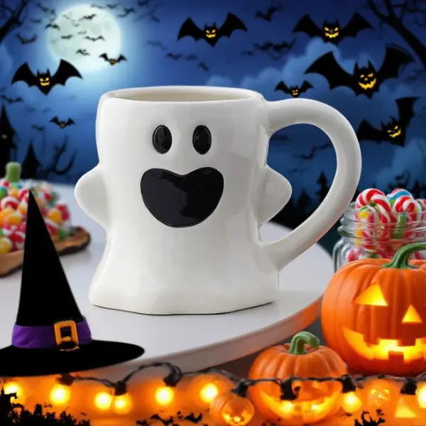 Ghost Mug-Halloween - Lukalula.com 