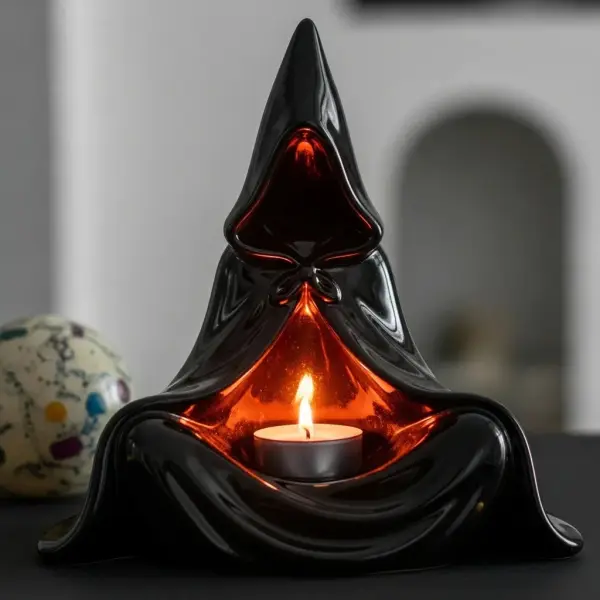 🕯️Ghost Cloak Candle Holder Ornament-Halloween - Lukalula.com 