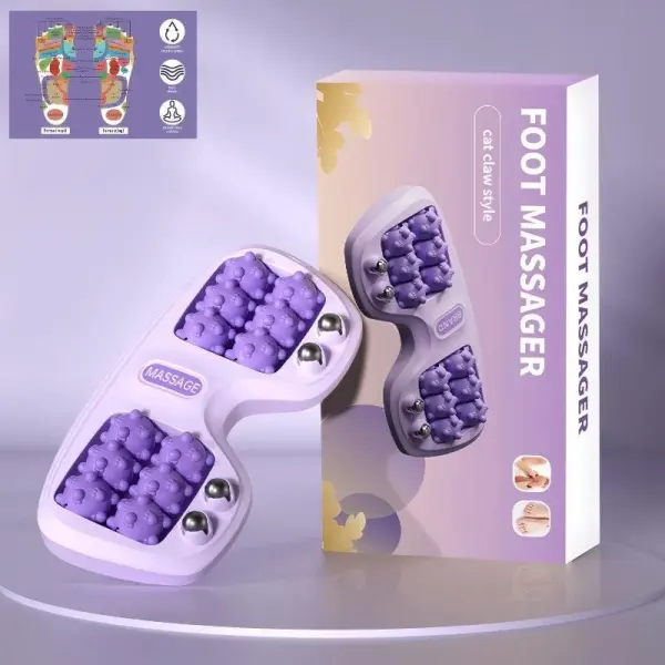 Foot Massager Roller For Plantar Fasciitis Relief - Lukalula.com 