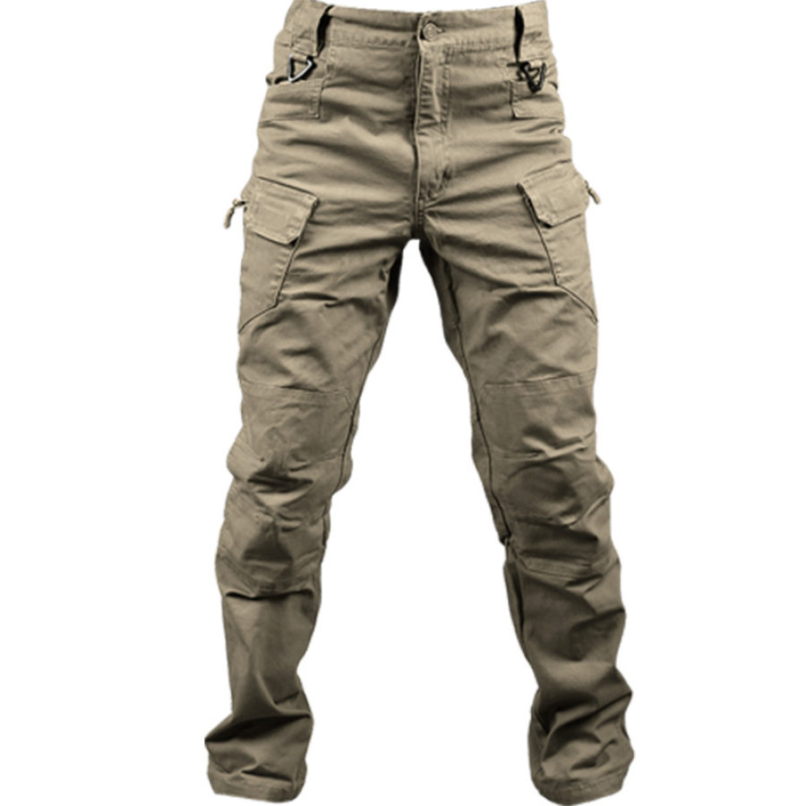

Mens Fashion Solid Color Outdoor Tactical Trousers