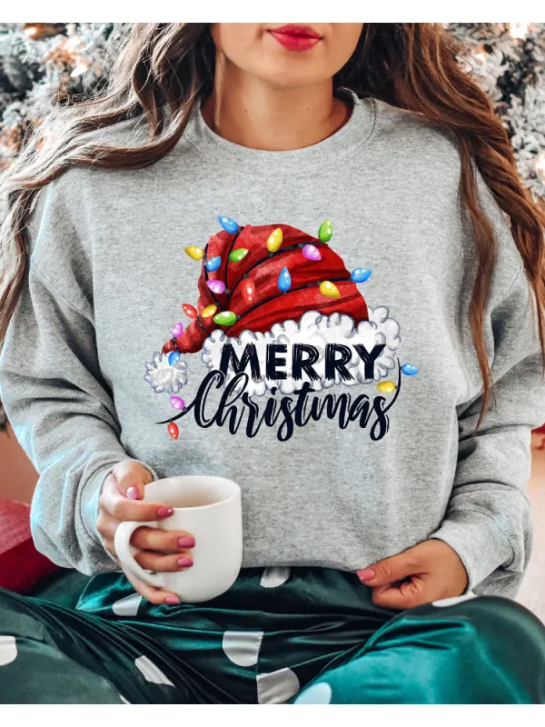 Comfort Colors Christmas Sweater Christmas Shirt Sweatshirt - Realyiyi.com 