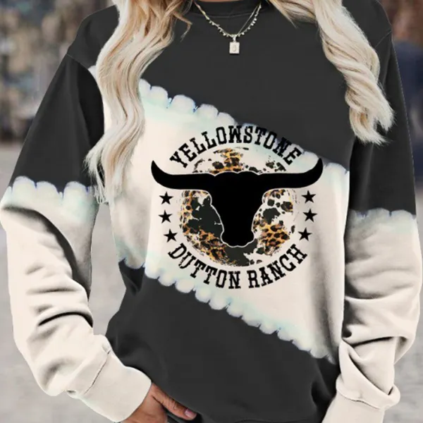 Women's Yellowstone Cowboy Hooded Sweater - Elementnice.com 
