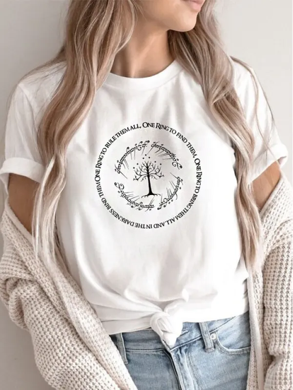 JRR Tolkien T-Shirt | LOTR Fantasy Tee - Cominbuy.com 