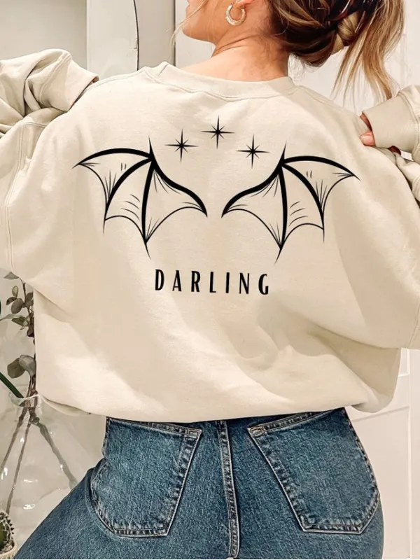 Darling Bat Boys Crewneck Sweatshirt - Realyiyi.com 