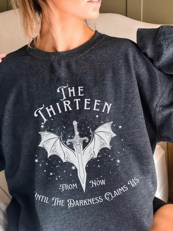 Throne Of Glass Shirt, The Thirteen Sweatshirt - Realyiyi.com 