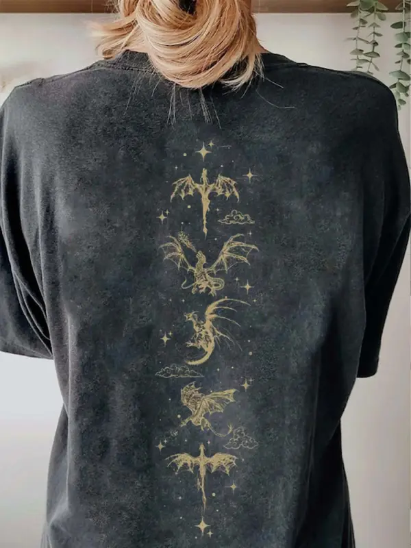 Fourth Wing Double-Sided Shirt - Viewbena.com 