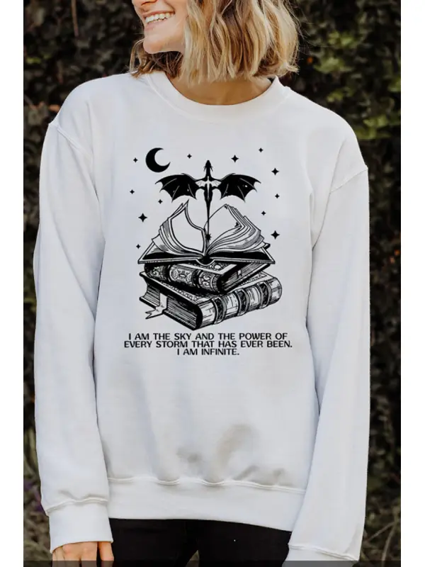 Dragon Rider Fantasy Bookish The Empyrean Series Booktok Gift For Reader Fly Or Die Sweatshirt Unisex - Cominbuy.com 