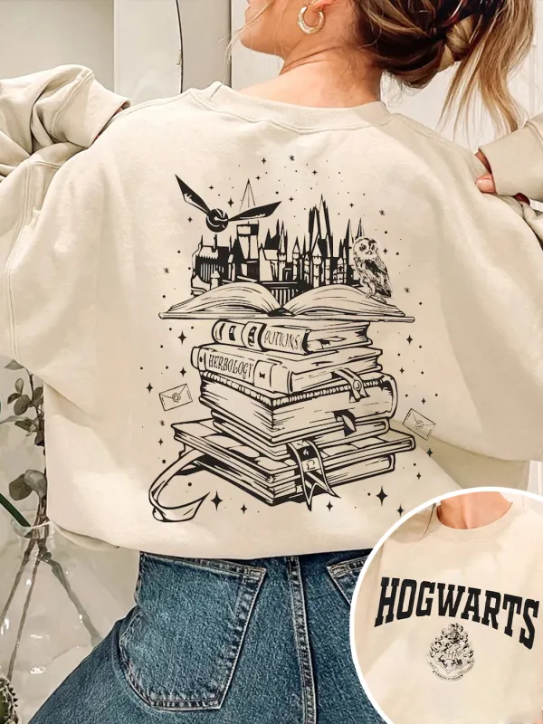 Wizard Castle Book Sweatshirt - Cominbuy.com 