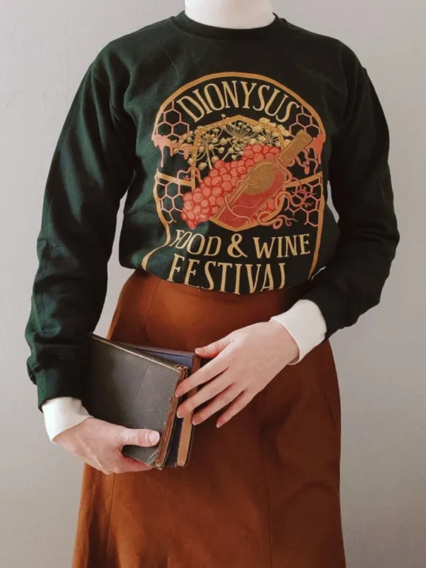 Dionysus Food & Wine Sweatshirt - Realyiyishop.com 