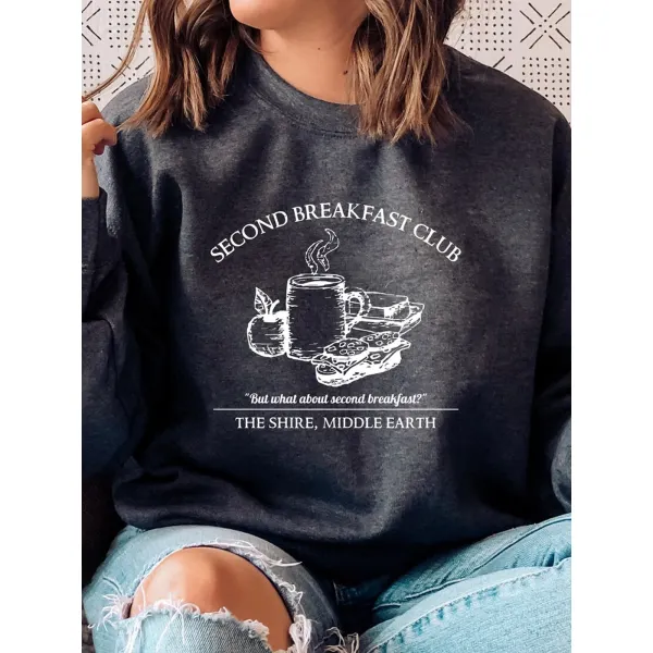 The Lord Of The Rings Second Breakfast Sweatshirt - Localziv.com 