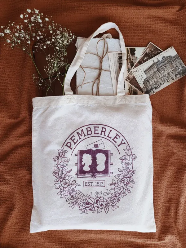 Pemberley Tote Bag - Realyiyi.com 