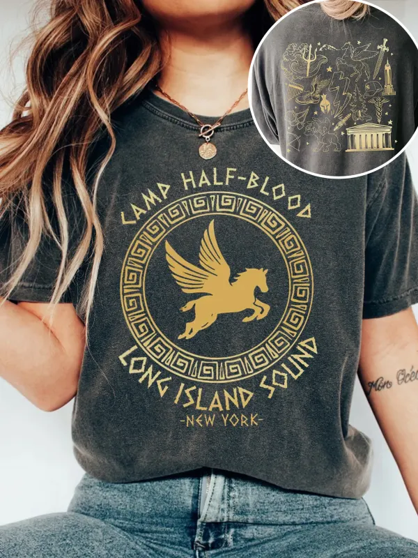 Camp Half Blood, Heroes Of Olympus Tshirt - Valiantlive.com 