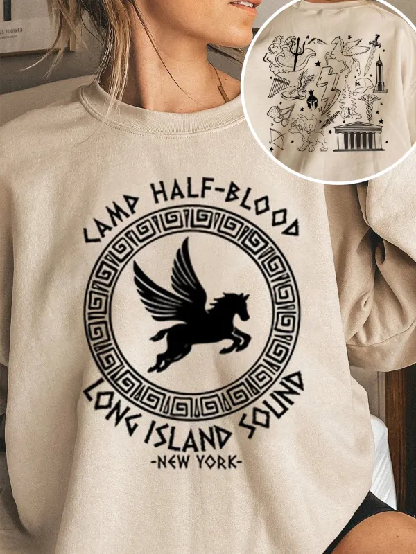 Camp Half Blood, Heroes Of Olympus Sweatshirt - Anrider.com 