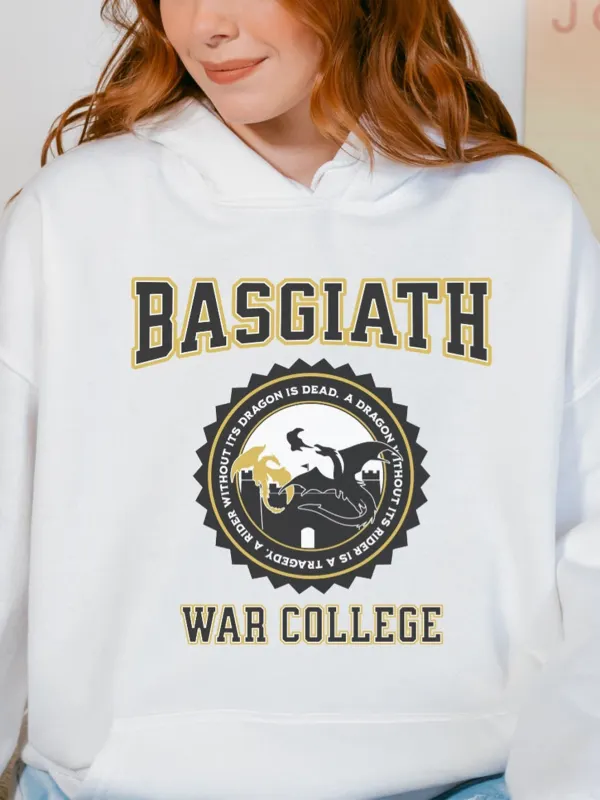 Basgiath War College Hoodie Fourth Wing - Realyiyishop.com 