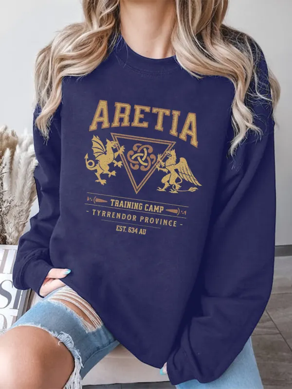 Fourth Wing Basgiath War College Sweatshirt - Realyiyishop.com 