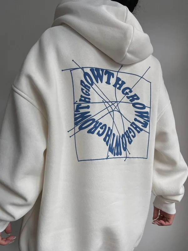 English Graffiti Pattern Hoodie - Hoplady.chimpone.com 