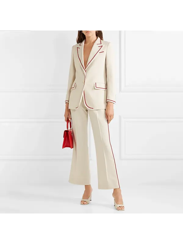 Women's White Suit Suit - Cominbuy.com 