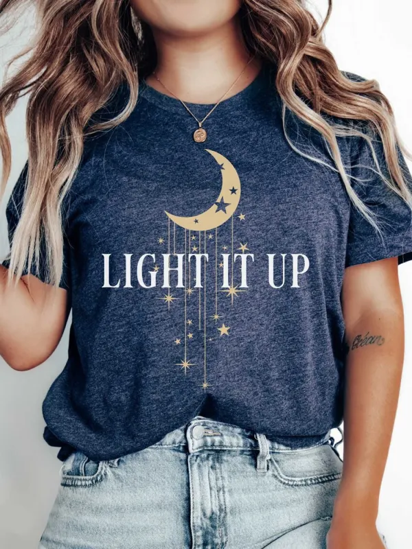 Crescent City Shirt Light It Up Tshirt Sarah J Maas - Localziv.com 