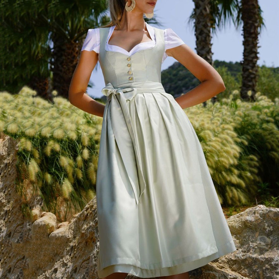 

Casual Retro Elegant Midi Skirt