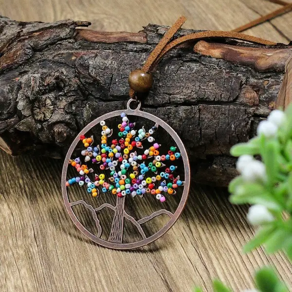 Women's Bohemian Tree Of Life Hollow Necklace - Yiyistories.com 