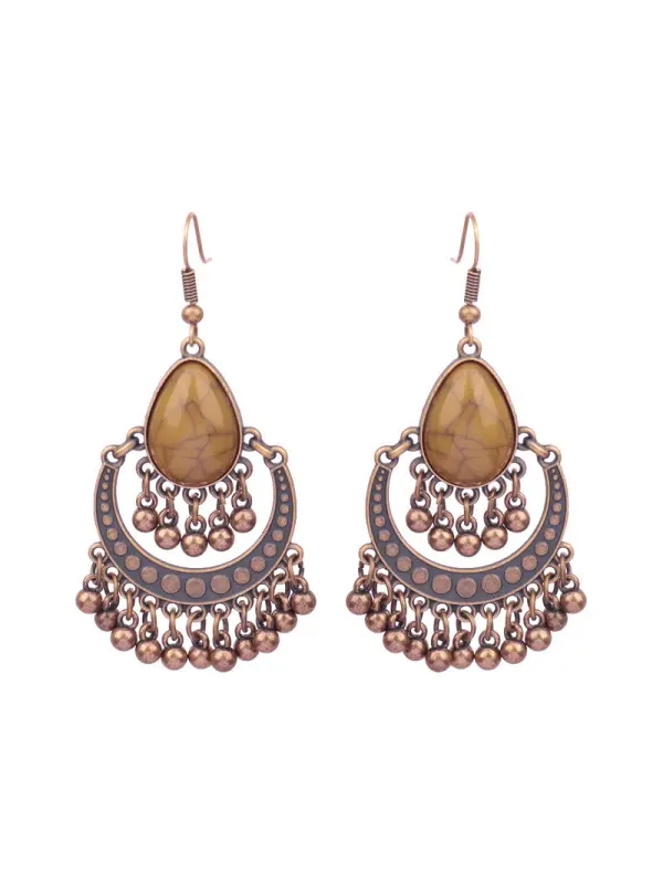 Women's Bohemian Tassel Irregular Earring - Viewbena.com 