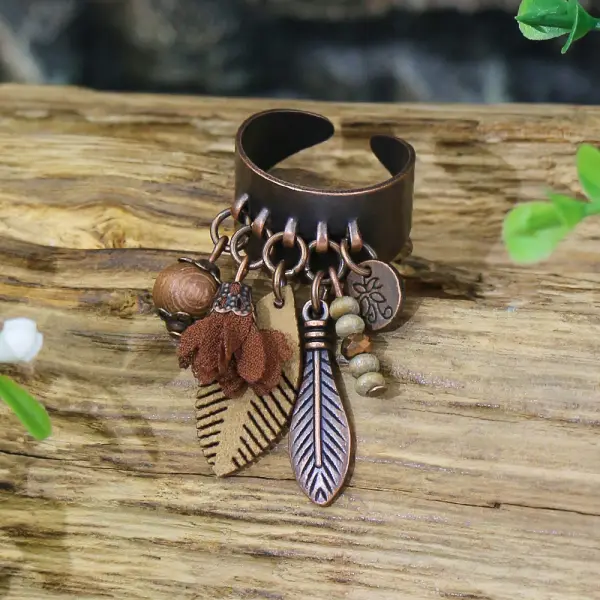 Women's Bohemian Retro Index Finger Open Ring - Yiyistories.com 