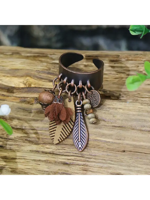 Women's Bohemian Retro Index Finger Open Ring - Realyiyi.com 