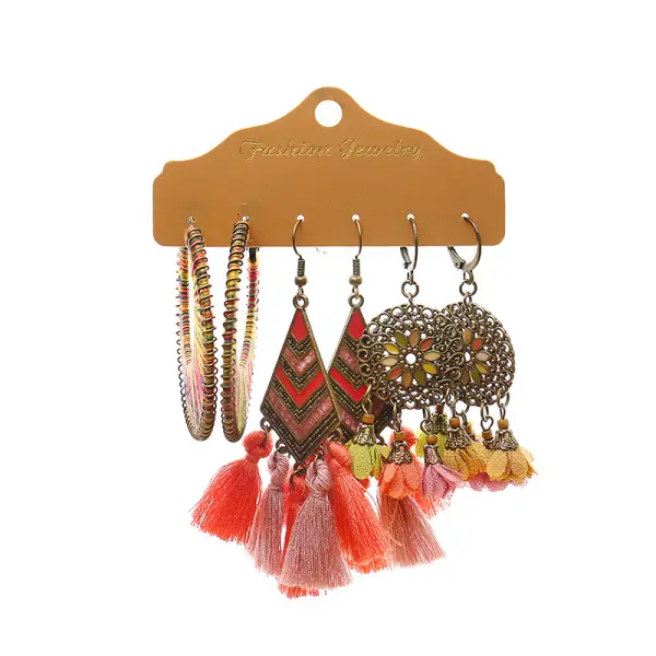 Women's Bohemian Multi-piece Set Earrings - Yiyistories.com 