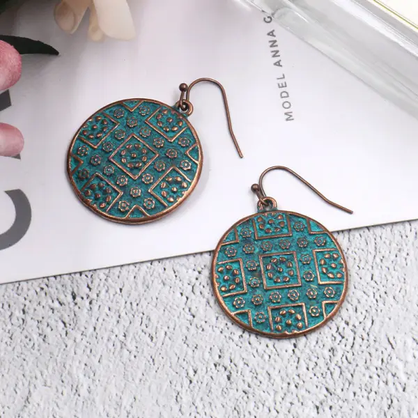 Women's Bohemian Irregular Geometric Earrings - Yiyistories.com 