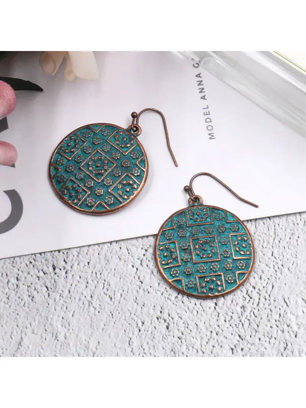 Women's Bohemian Irregular Geometric Earrings - Realyiyishop.com 