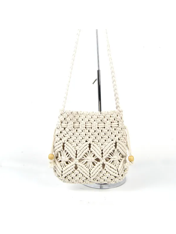 Holiday Hollow Woven Bag - Realyiyi.com 