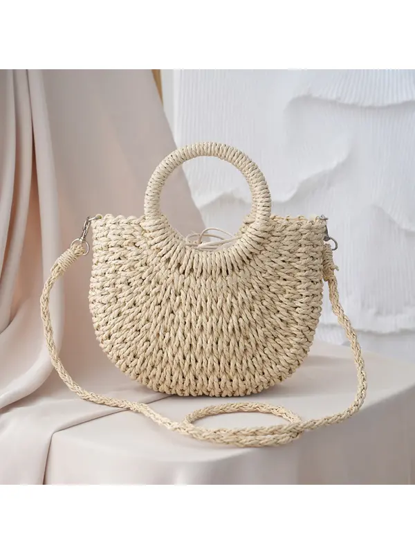 Beach Vacation Vintage Woven Bag - Cominbuy.com 