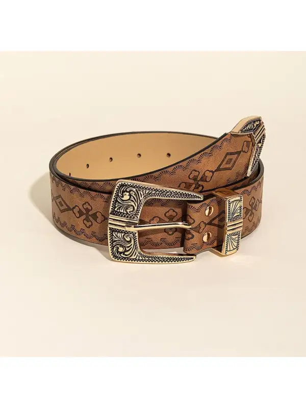 Retro Pattern Women's Belt - Realyiyishop.com 