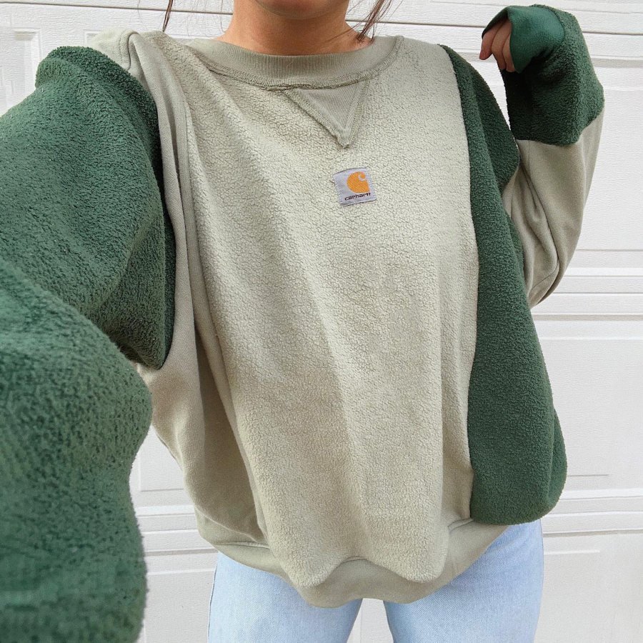 

Women's Carhartt Colorblocked Crew Neck Sweatshirt