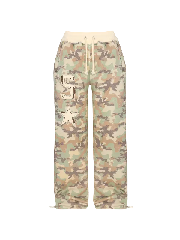 Camouflage Relaxed Sweatpants - Viewbena.com 