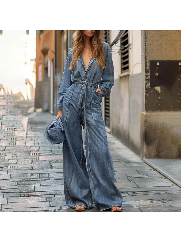 Stylish Casual Jumpsuit - Realyiyi.com 