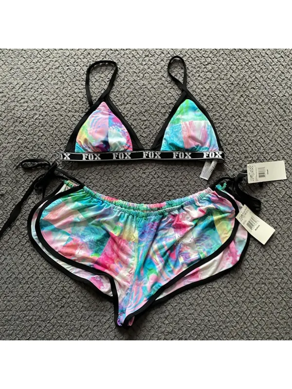 Racing Print Resort Bikini - Realyiyishop.com 